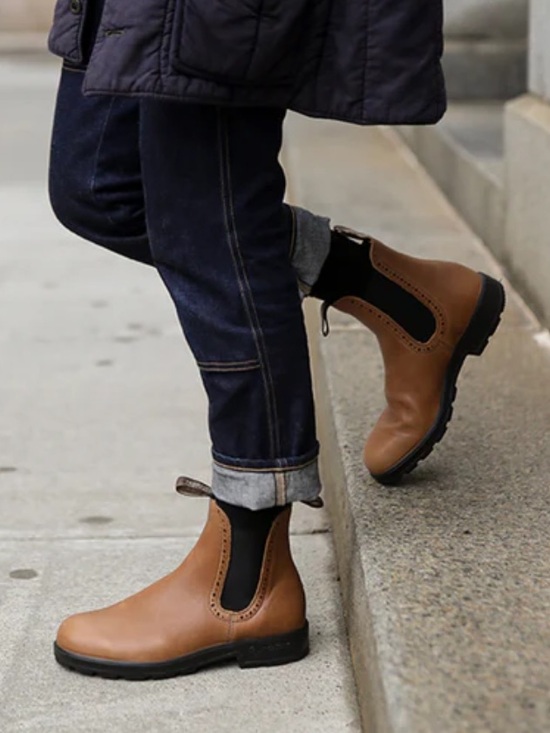 Blundstone Shoes - Blundstone Originals #2215 Camel Leather Chelsea Boots US Women’s 6